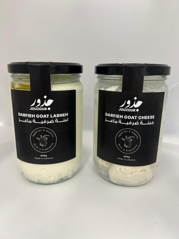 Goat Cheese and Labneh Darfieh