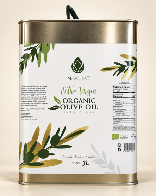 Organic Olive Oil 3L