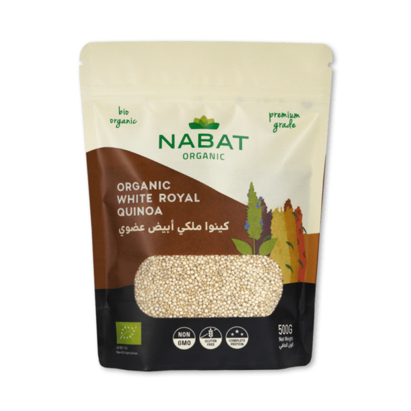 Organic White Royal Bolivian Quinoa Seeds 500gr