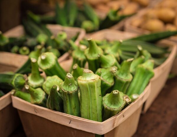 Organic Okra Fresh