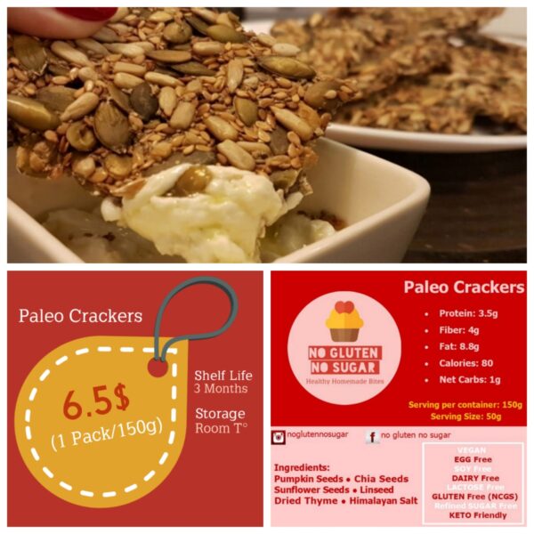 No Gluten, No Sugar seed bread 150gr